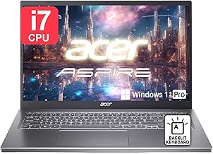 Sponsored Ad - Aspire Premium 15.6" Laptop | Intel Core i7-1255U up to 4.7GHz | 40GB RAM - 1TB PCIe SSD | Backlit Keyboard | Wi-Fi 6 | FHD Display | Iris Xe Graphics | Webcam | Windows 11 Pro