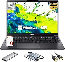 Sponsored Ad - Aspire Go 15 i5 Business Student Laptop Computer, 15.3" WUXGA Display, Intel Core i5-1334U, with Lifetime Microsoft Office, 64GB RAM 1TB SSD, WiFi 6, Windows 11 Pro, with Accessory