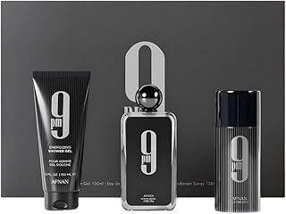 Sponsored Ad - 9 Pm 3 Piece Set for Men, (3.4 Oz De Parfum Eau De Parfum Spray + 5.0 Oz Shower Gel + 5.0 Oz Perfume Deodorant)