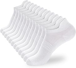 Sponsored Ad - Ankle Socks Women's and Mens - 6/10 Pairs Low Cut Tab & No Show Athletics Running Socks