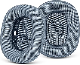 Sponsored Ad - Upgraded Ear Cushions Replacement Earpads for 2024 New Apple AirPods Max Headphones, Mesh Fabric Ear Pads Cover with Memory Foam and Magnet for AirPods Max Fresh Color (Blue)
