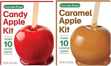 CONCORD CANDY & CARAMEL APPLE KITS (Makes 20 candy apples)