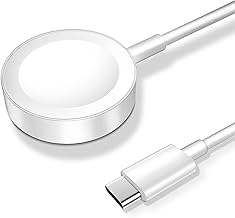 ???? ???????? Magnetic Charging Cable for Apple Watch Charger,[USB C Port] Wireless Charging Cable Compatible with iWatch Series Ultra/10/9/8/7/6/SE/SE2/5/4/3/2[3.3FT]-White