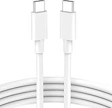 Sponsored Ad - USB C to USB C Cable 100W for MacBook Pro/Air Charger, iPad Pro 13/12.9/11 inch, Air 5/4, Mini 6, iPhone 16/15 Pro Max Plus, Samsung, Type C PPS Fast Charging Cord 6.6FT