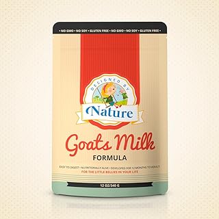 Goat Milk Formula - MADE IN THE USA - Easy to Digest All Life Stages Formula - Hypoallergenic - Non-GMO, Gluten FREE, Soy FREE, Heavy Metal FREE, Pesticides and Chemical FREE - Gentle on Sensitive Tum