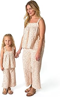 Modern Moments by Gerber baby-girls Mommy + Me 2-piece Cropped Pant Set