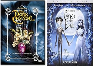 Tim Burton Corpse Bride & Dark Crystal DVD Set / Classic Family Movie Bundle Double Feature