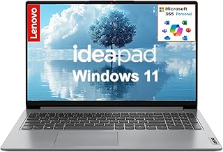 Sponsored Ad - IdeaPad 15.6 Inch Laptop | Intel Pentium Silver N6000, Quad-Core Processor | 12GB RAM, 128 Emmc + 512GB SSD | Intel UHD Graphics | Windows 11 | Abyss Blue | 1-Year Microsoft 365 | WiFi-
