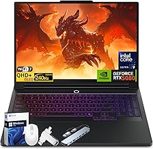 Legion Pro 7i 2025 Gaming Laptop, NVIDIA RTX 5080 16GB GDDR7, Intel Ultra 9 275HX, 16 inch 2560x1600 240Hz OLED, WiFi 7, BT 5.4, 64 GB DDR5, 4 TB SSD, Windows 11 Pro, Accessories