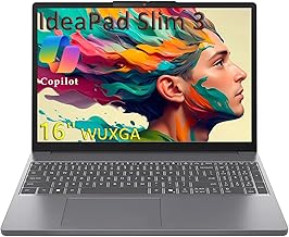 IdeaPad Slim 3 Laptop 16" FHD+ Computer for Home Office, Intel 8-Core i5-13420H (Beat i7-1355U), 24GB DDR5 RAM, 512GB PCIe SSD, WiFi 6, Bluetooth 5.2, AI Copilot, Luna Grey, Windows 11 Pro