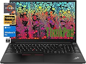 Sponsored Ad - 2023 Flagship ThinkPad E15 Gen 4 Business Laptop, 15.6" FHD IPS Anti-Glare 300 nits Display, 6-Core AMD Ryzen 5 5625U, Radeon Graphics, 16GB RAM, 512GB SSD, WiFi 6, Win 11 Pro+HubxcelAc
