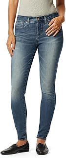 Levi Strauss Signature Gold Women's Totally Shaping Skinny Jeans Mid-Rise Stretch Denim (Available in Plus Size)
