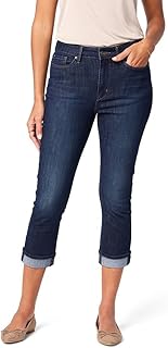 Womens Mid-Rise Slim Fit Capris (Available in Plus Size)