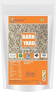 Neotea Barnyard Millet, 1kg/ 2.2 lbs | Unpolished | Kuthiraivali | Sanwa | Indian Millet | Whole grain | Gluten free | jhangora | Rich in Protein, Fiber, Vitamins | Non-GMO, Gluten Free Diet, Low GI |
