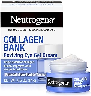 Sponsored Ad - Collagen Bank Reviving Eye Cream, Under Eye Cream, Helps Preserve Collagen, Visibly Improves Dark Circles, Puffiness, Fine Lines, Texture, Fragrance Free, with Peptides 0.5 oz