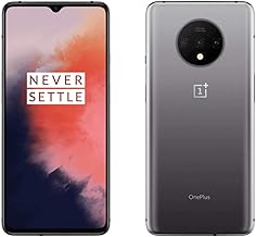OnePlus 7T HD1907 128GB 4G LTE Triple Camera, Single Sim (Renewed) (Frosted Silver, T-Mobile Locked)