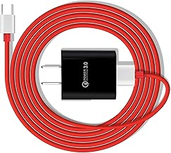 18W USB Type C Fast Wall Charger for OnePlus 12 12R 11,Open, Nord N30 N20 N10 5G,10 PRO/9 PRO/8/8T/7/7T PRO/6T/5 5T/3/3t/, Nord N100 N200 N300 Nord 2 CE2 Phone,OnePlus Earbuds Charging Cable Cord