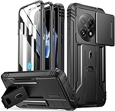 Sponsored Ad - Revolution Case for OnePlus 13 5G, [Slide Camera Cover]，Built-in Screen Protector [Work with Fingerprint ID], [2 Front Frame] Full Body Rugged Shockproof Protective Case with Kickstand,