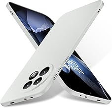 for Oneplus 13R Case, Minimalist Phone Cases Extremely Light Ultra-Light Slim Camera Protection Hard PC Covers Thin Case for Oneplus 13R 5G (6.78") (White)