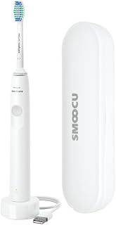 Sponsored Ad - Sonicare DailyClean Rechargeable Toothbrush with Smoocu Case, SmarTimer and Quadpacer