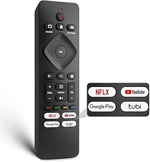 Replacement for Philips-Smart-TV-Remote-Control, Universal Smart Remote for Philips Android/Google TV