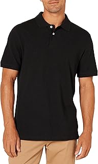 Men's Polo Shirts Short Sleeve, Slim-Fit Cotton Pique