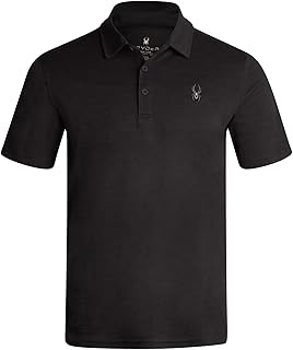 Mens Polo Shirt - Moisture-Wicking Short Sleeve Athletic Performance Collared Golf Shirt for Men (S-XL)