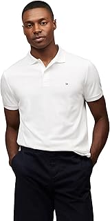 Mens Short Sleeve Casual Polo Shirts in Regular Fit with Liquid Cotton