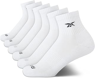 Womens Socks - 6 Pack Quarter Cut Moisture Wicking Stretch Performance Cushioned Socks for Women (Sizes: 4-10)
