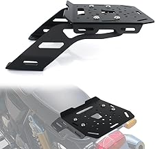 Motorcycle Rear Luggage Rack Compatible with Royal Enfield Continental GT 650 / Interceptor 650 2018-2025, Rear Storage Rack Cargo Carrier