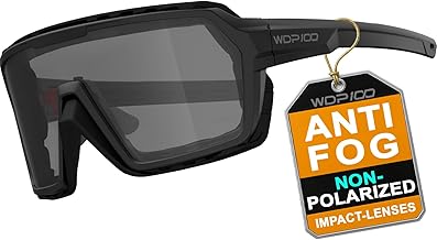 Anti-Fog Motorcycle Riding Glasses, Spoggles Windproof UV Protection Foam Padded with Strap for Powersports UTV