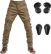 Motorcycle Riding Pants Motorbike Motocross Cycling Jeans Safety CE Knee Hip Removable Armored All Seasons for Men