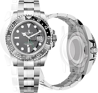 skoko Full Body Protective Film Compatible with Rolex GMT Master 2 Ref. 116710 116713 116718 116719, Glossy Clear Skin, Screen Protector, Anti Scartch, Easy installation