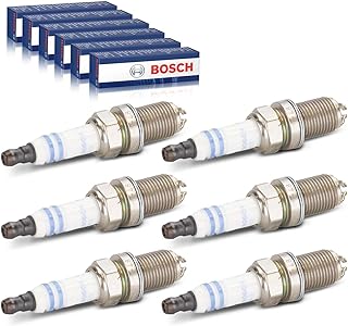 BOSCH Spark Plug SET x6 pcs Fits BMW MINI MORGAN ROLLS-ROYCE 1.4-6.75L 1987-