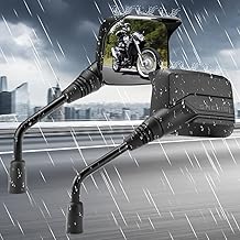 Sponsored Ad - Motorcycle Mirrors 10mm,Suitable for Rain and Snow ATV Mirrors (2 Pack),Fits 7/8"Handlebar Scooter、Moped、Dirt Bike,Compatible with Polaris Sportsman,Can Am Outlander,Honda Grom,Kawasaki