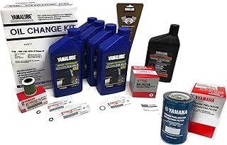 Sponsored Ad - YAMAHA 2006+ F150 F175 Outboard Oil Change Kit 10W-30 4M In-Line Fuel Filter Boat Mount Fuel Water Separator Full Size Gear Lube Lower Unit Gaskets Gearcase Maintenance Kit