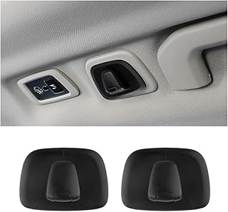 2PCS Roof Car Hooks,Car Hooks for Purses and Bags Compatible with Volvo XC40 XC60 XC90 S60 S90 V60 V90,Car Essentials Coat Hooks for Hanging Clothes,Bags,Umbrellas (Black/2pcs)