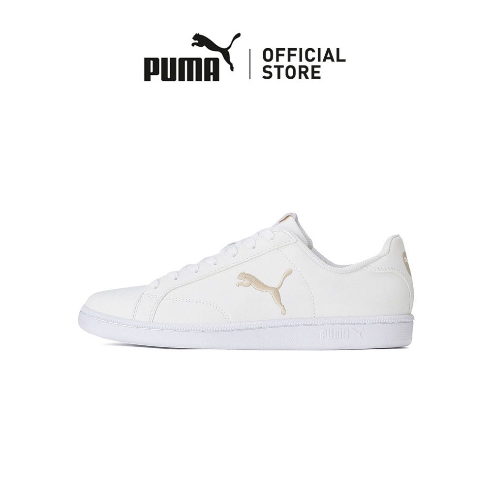 [NEW] PUMA Smash Cat Men&#039;s Leather Shoes (White)