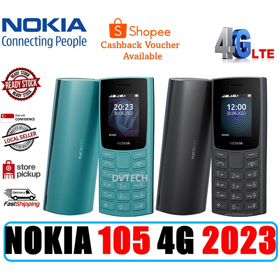 Nokia 105 4G 2023 | Brand new | Seller Warranty | SG Seller | Local Shipping